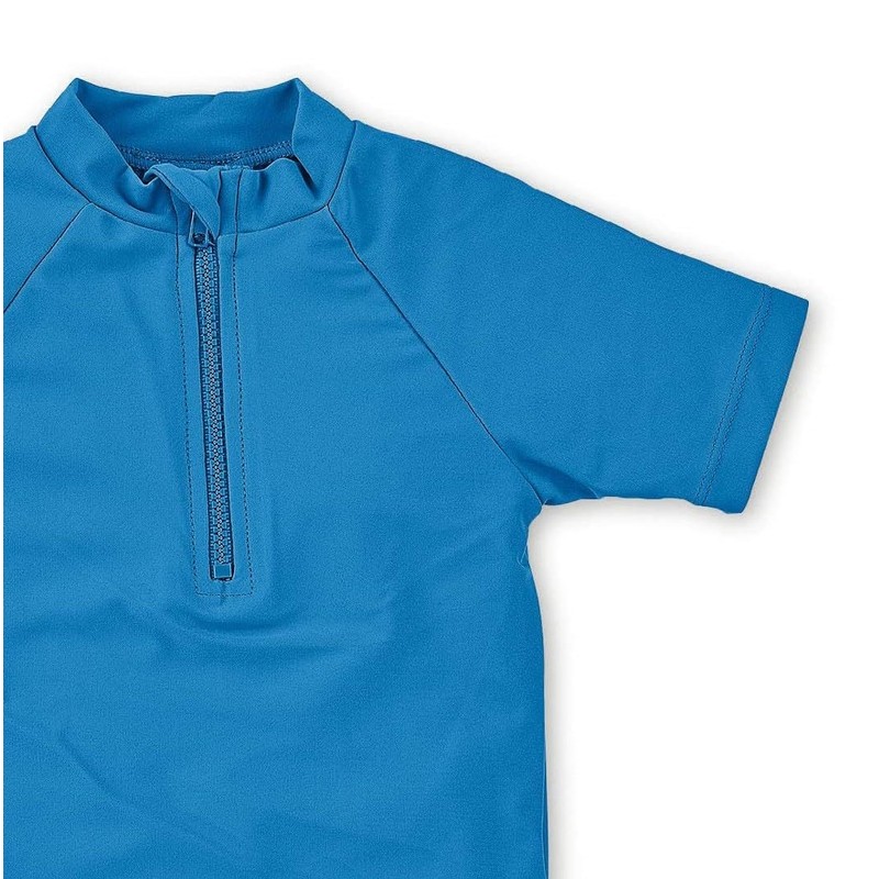 Sterntaler Unisex Baby Short-Sleeved Swimming Shirt Rash Guard Shirt, bright