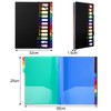 Tatxmalv A4 Document Folder, Expanding Folder, Document Folder with 12