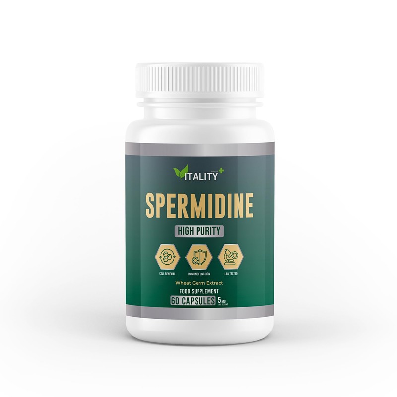 High Potency Spermidine Wheat Germ Extract Capsules - 10mg from