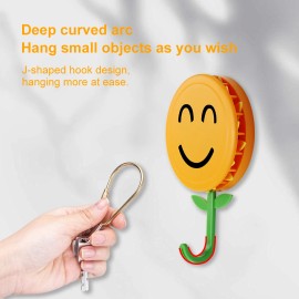 Shipping Is Geek bar Please Feel Free to Buy NO Sunflower Flower Suction Cup Hook, Plastic Wall-mounted Single Livingcolor: Strawberry Kiwi ICE, size: 130*90*27 mm