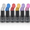 CHSEEO 6 Stück Glitzer Gel Sticks, 6 Farben Vielseitig Verwendbarer