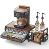Kssiaz K Cup Holder, 2-Tier Coffee Pod Holder for 60