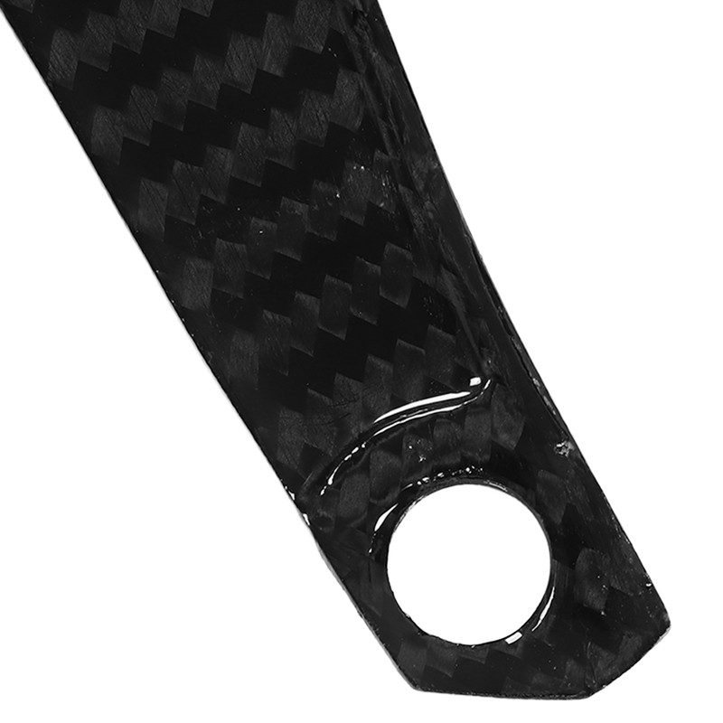 3K Carbon Fiber Motorcycle Chain Guard Cover Shield Protector Replacement