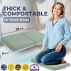 Comfortable Baby Bath Kneeler and Elbow Rest Pad Set with
