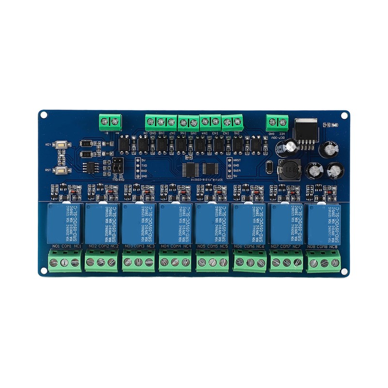 8 Channel Relay Module 8 Way Input Output Excellent Manufacturing