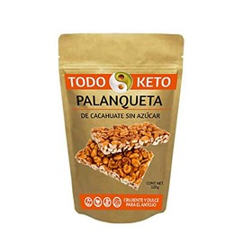 Palanqueta de Cacahuate sin Azúcar Keto