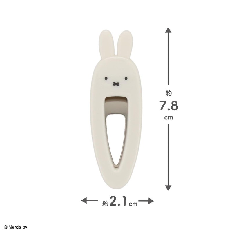 SHOBIDO MF46386 Dick Bruna Hair Accessories Miffy Die Cut Hair