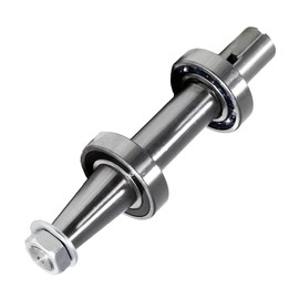 Butcher BOY Saw Lower Saw Wheel Shaft and Bearing Assembly with 1 Metal Shield, Replaces 10575 for Models B12, B14, B16, 1435, 1640, COBRA14, COBRA16, SA20