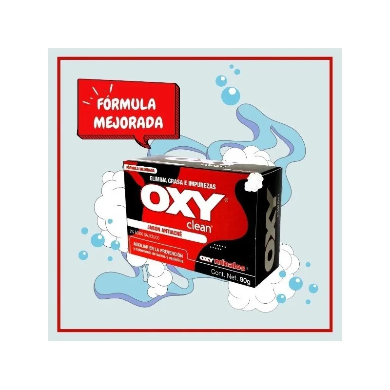 Jabón Antiacné Oxy Ácido Salicílico Grasa 90g