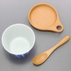 Hasami Ware 112201C200 Youyoo Cup Cup, Striped, Blue