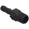 Banjo HB038 Polypropylene Hose Fitting, Adapter, 3/8" NPT Male x