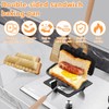 Qivine Hot Sandwich Maker, 4w1h Sandwich Maker Double Sided Pie