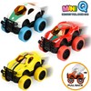 8 Pack Die-cast Mini Monster Trucks Toy Set,Die-cast Race Cars