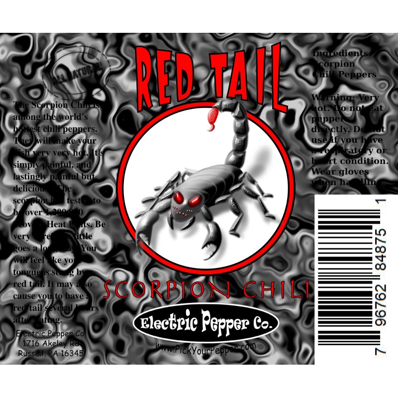 Red Tail Scorpion Powder Scorpion Chili Pepper Powder Hot Spice