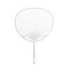 Handmade Fan Bone Only Solid Color 10pcs (White)