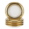 Andaliz 10 Inch Porcelain Dinner Plates Set of 4 -