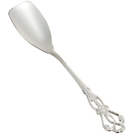 Nagao Lacell Ice Spoon, 5.3 inches (13.6 cm), Silver Plated, Made in Japan