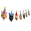 Cat Party Garland Cat Faces Birthday Garland Kitties Birthday Party