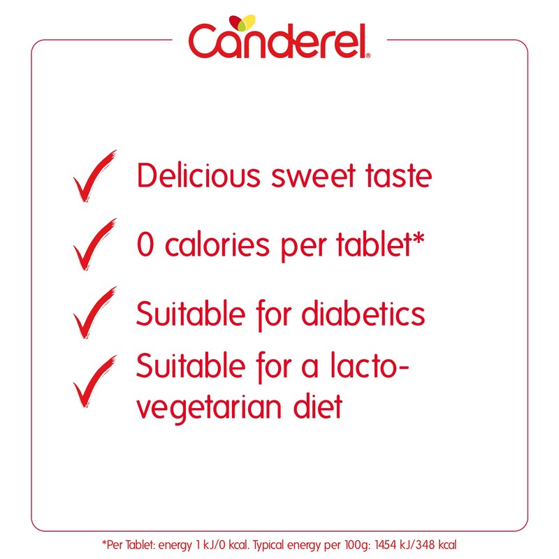 Canderel Sweetener Zero Calorie Tablets ECO Refill 5 sachets x