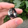 T-Conceal EDC Fidget Sliders Fashion Accessory Ratchet Ring Stress Relief