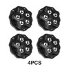 4pack/lot Small Castor Wheels Stainless Steel Caster Set for Furniture