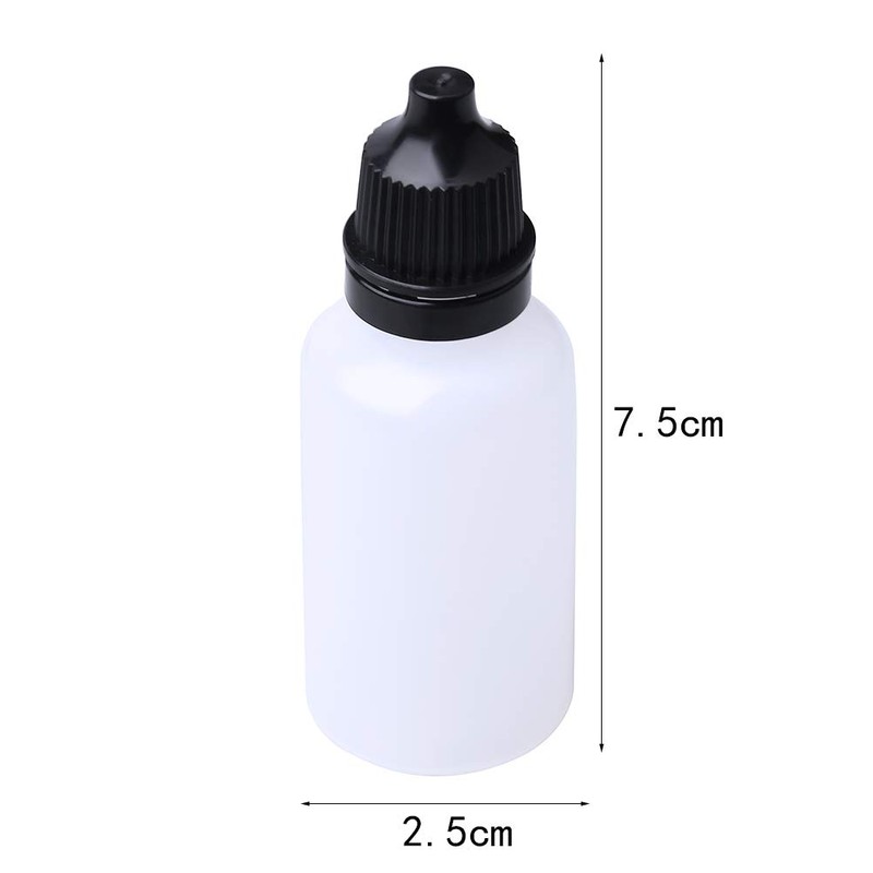 20 Pcs 20 ml Squeezable Dropper Bottles, Plastic Empty Bottles