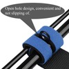PHINGEER Fishing Rod Straps 4pcs Magic Bait Strap, Spinning Rod