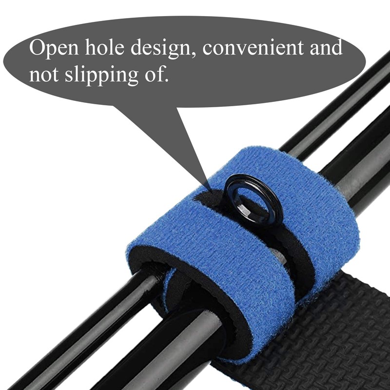 PHINGEER Fishing Rod Straps 4pcs Magic Bait Strap, Spinning Rod