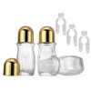 JIUWU Oil Roller Bottle,3 Pcs Empty Travel Size Bottles, 50