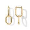 Gold Convertible Link Dangle Earrings for Women