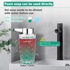 Automatic Soap Dispenser Foam for Bathroom: 11 OZ Glass Touchless