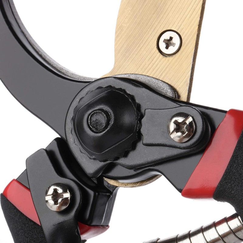 Efforias 8" Professional Secateurs Premium Titanium Bypass Pruning Shears, Hand