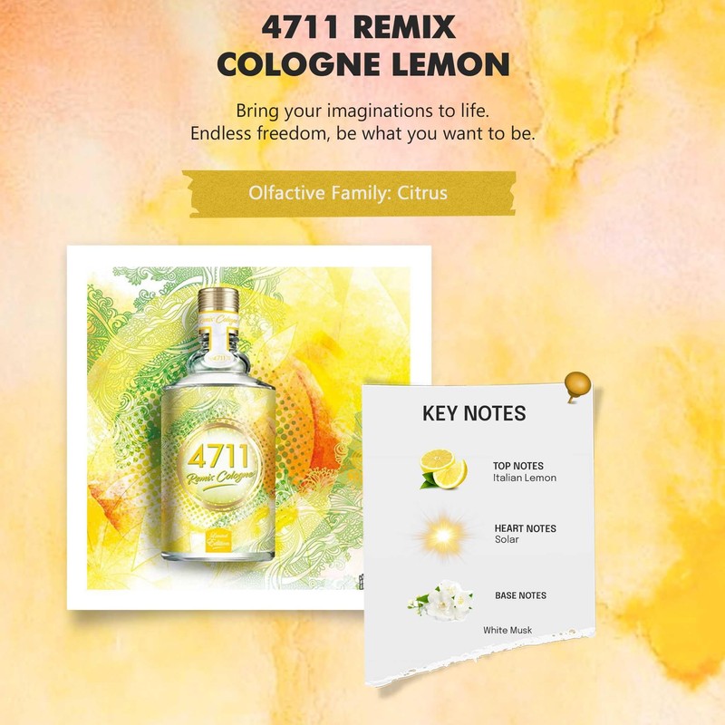 4711 Acqua Colonia Lemon and Ginger Eau de Cologne Spray,