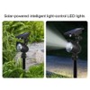 Solar Powered Pathway LED Lights Outdoor Garden Lawn Decoration Landscape