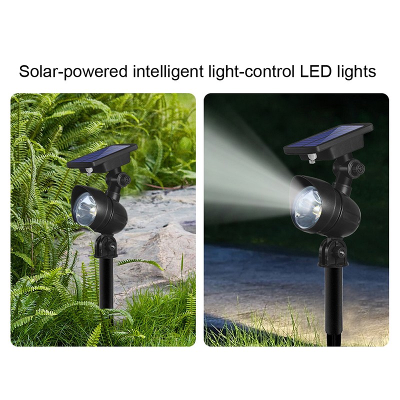 Solar Powered Pathway LED Lights Outdoor Garden Lawn Decoration Landscape
