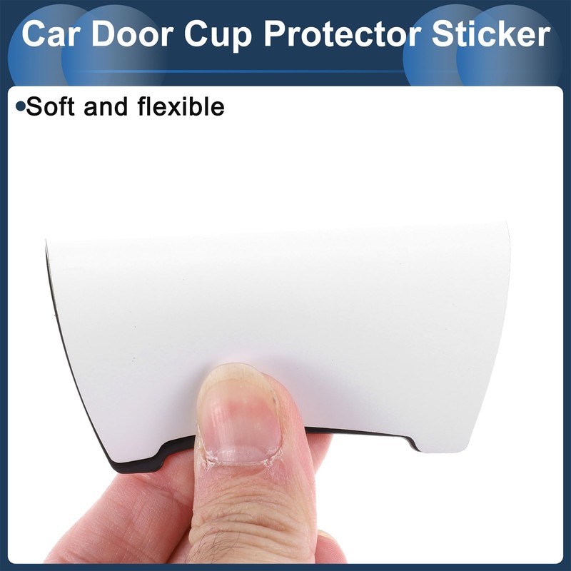 INFINAUTO Car Door Handle Scratch Protector, 84x94mm Car Door Handle