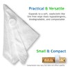 WYSI Multi-Purpose 9x9” Expandable Wipes With Travel Tubes - Just