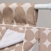 Astro Noren Beige Circle Pattern Approx. Width 33.5 x Length