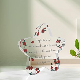 For Boyfriend,Gifts For Her,Engagement Gifts,Gifts For Boyfriends,Gifts For Girlfriend, For Couple,Love Acrylic Plaque,Wedding Gift,Gift For Boyfriend,Valentines Gift