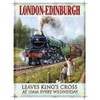 Small LNER Flying Scotsman Train Railway Vintage Retro Metal Tin Wall Sign 10102 SMALL 15x20cm