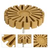 4in Removing Rubber Eraser Wheel Round Fan Blade Electric Hand