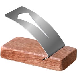 Savina Zipper Jig Tool, Hardwood & Stainless Steel Zipper Installing Tool for Dresses & Pants, Works with Various Sizes, Tool for Sewing.