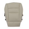 SecosAutoparts Front Driver Side Bottom Non-Perforated Leather Replacement Seat Cover
