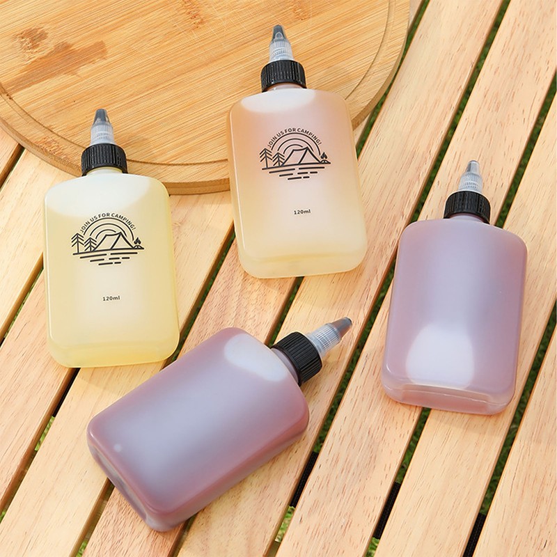 5pcs Small Oil Dispenser 120ml Leakage Proof Portable Compact Oil