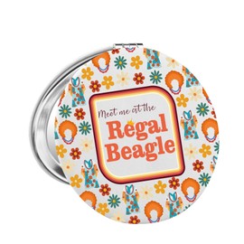 FAADBUK Mrs Roper Gift Mrs Roper Fan Gift Company TV Show Gift Mrs Roper Pocket Mirror for Her (Meet Me at Mirror)