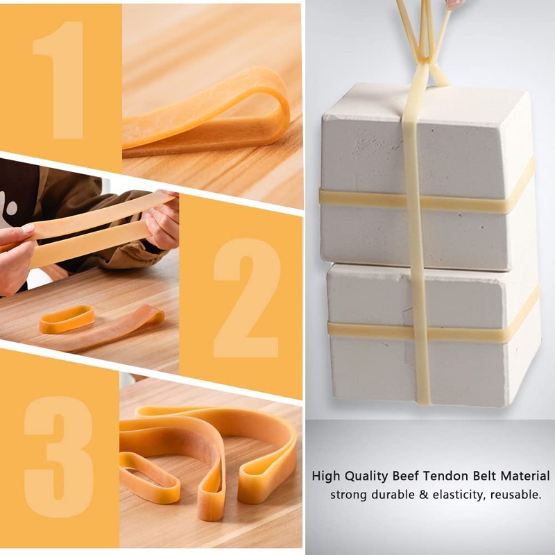 Plaster Mold Rubber Band for Potters Ceramic, Home Crafters -