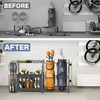 WALMANN Garage Sports Equipment Organizer, Ball Storage Stand, Indoor Golf