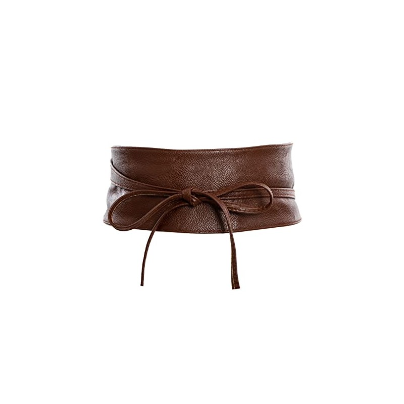 Toocool - Obi Women's Belt Laces Sash Faux Leather Broadband