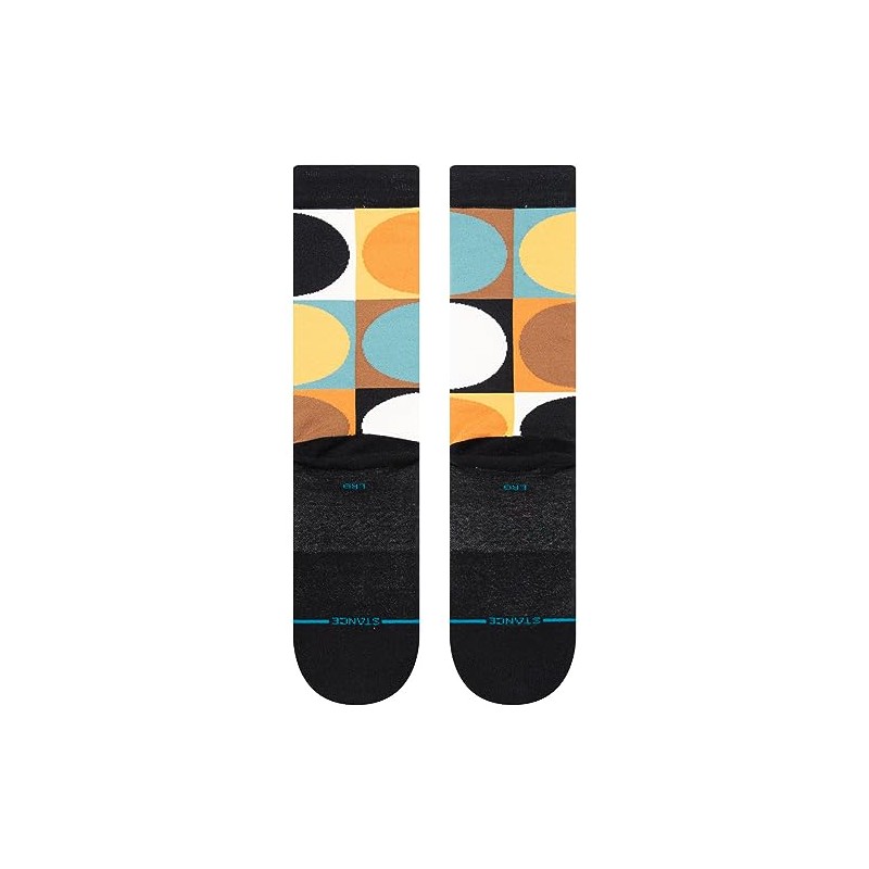 [Stance] Stance Socks POKA POKA A545A23POK WASHED BLACK (Black/L/Men's), Black