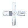 Canomo 4" Universal Light Fixture Crossbar 360 Rotation, Cross-Shaped Lighting